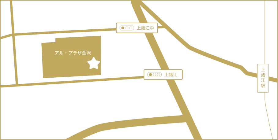アル・プラザ金沢店マップ画像